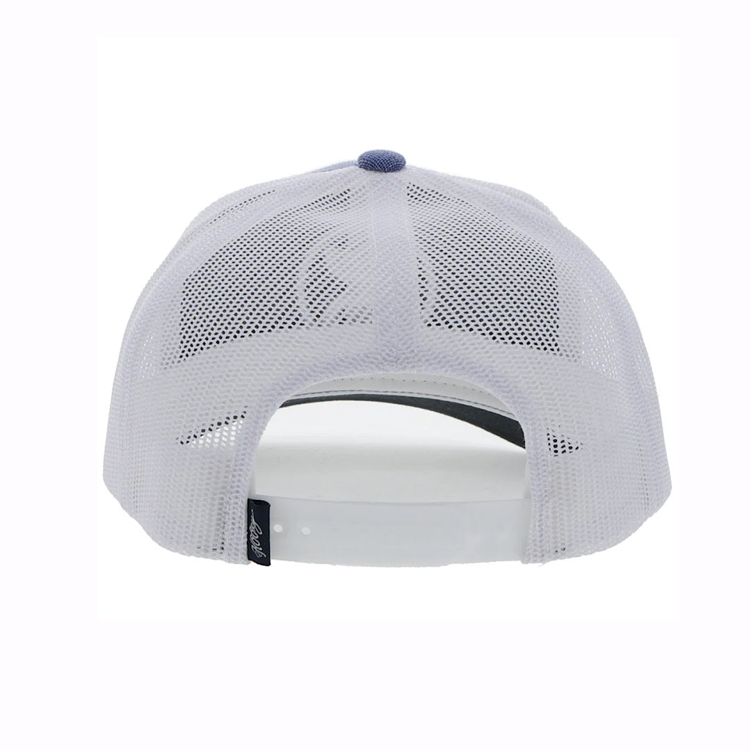 Hooey - O Classic Blue & White Snap Back Men’s Ball Cap 2109T-BLWH