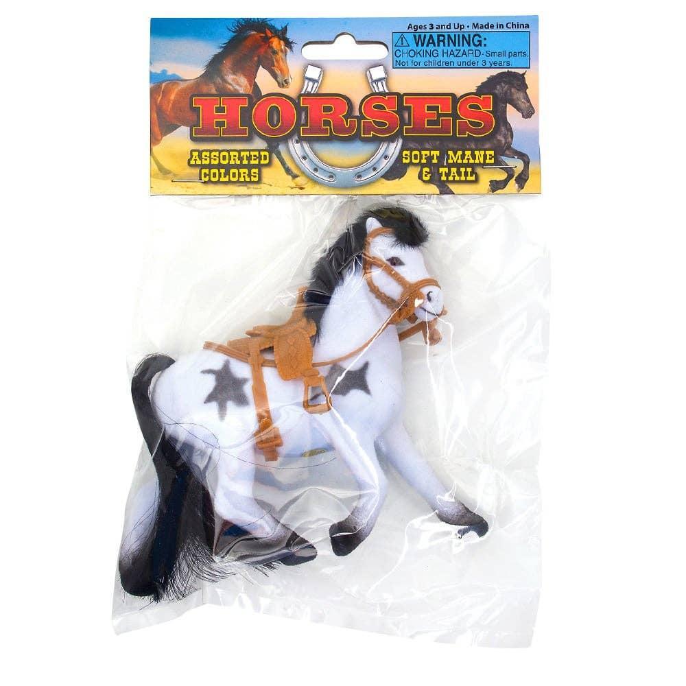 La Luna Bella - Toys - 4" FLOCKED HORSES LLB kids toys