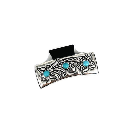 Snowing West - WESTERN STYLE TURQUOISE CASTING HAIR CLAW