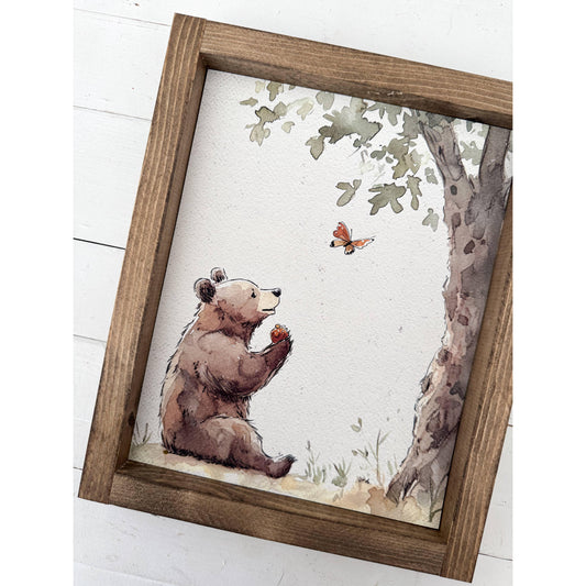 Ashwood Designs - Brown Bear Brown Bear Nursery sign