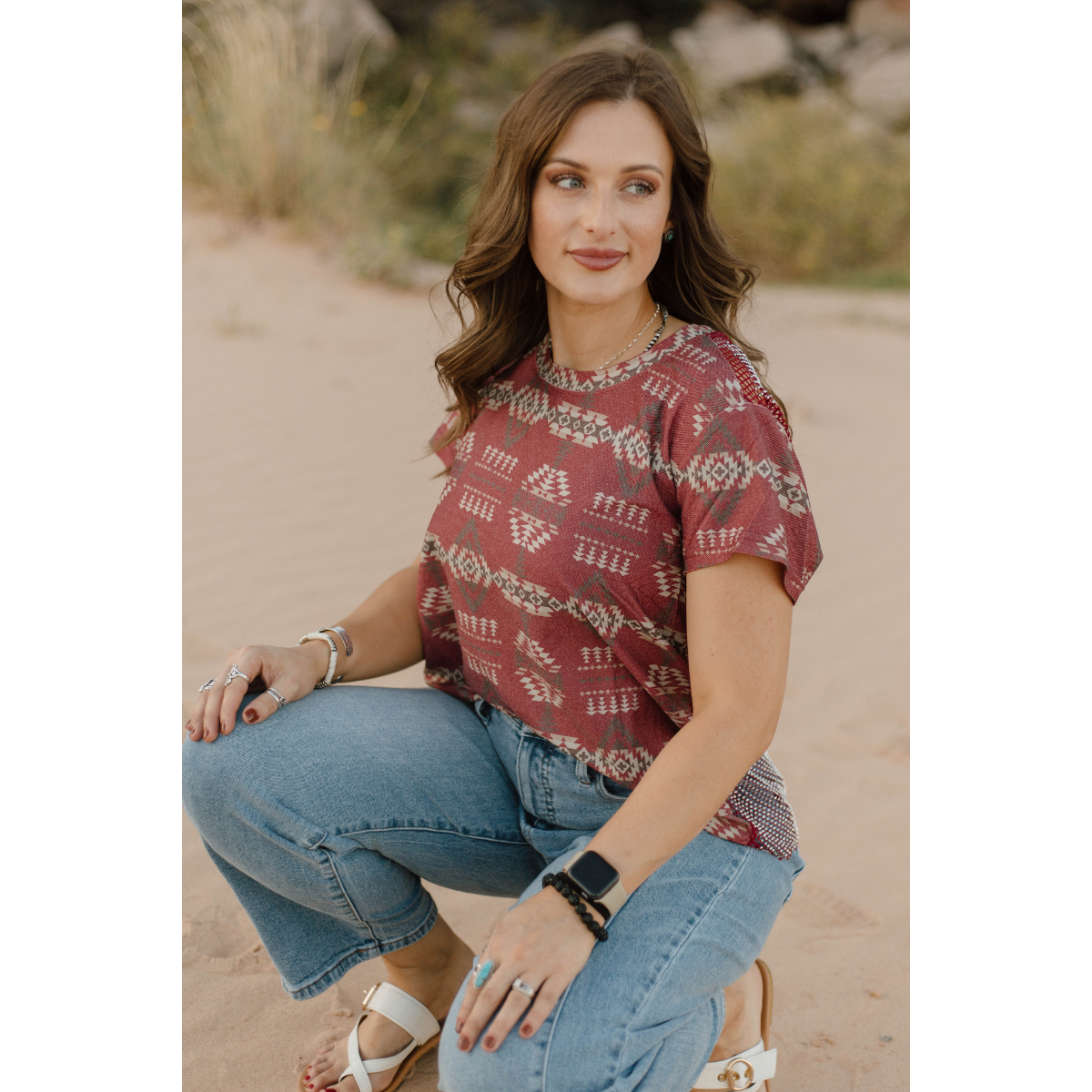 Sparkle Country Top