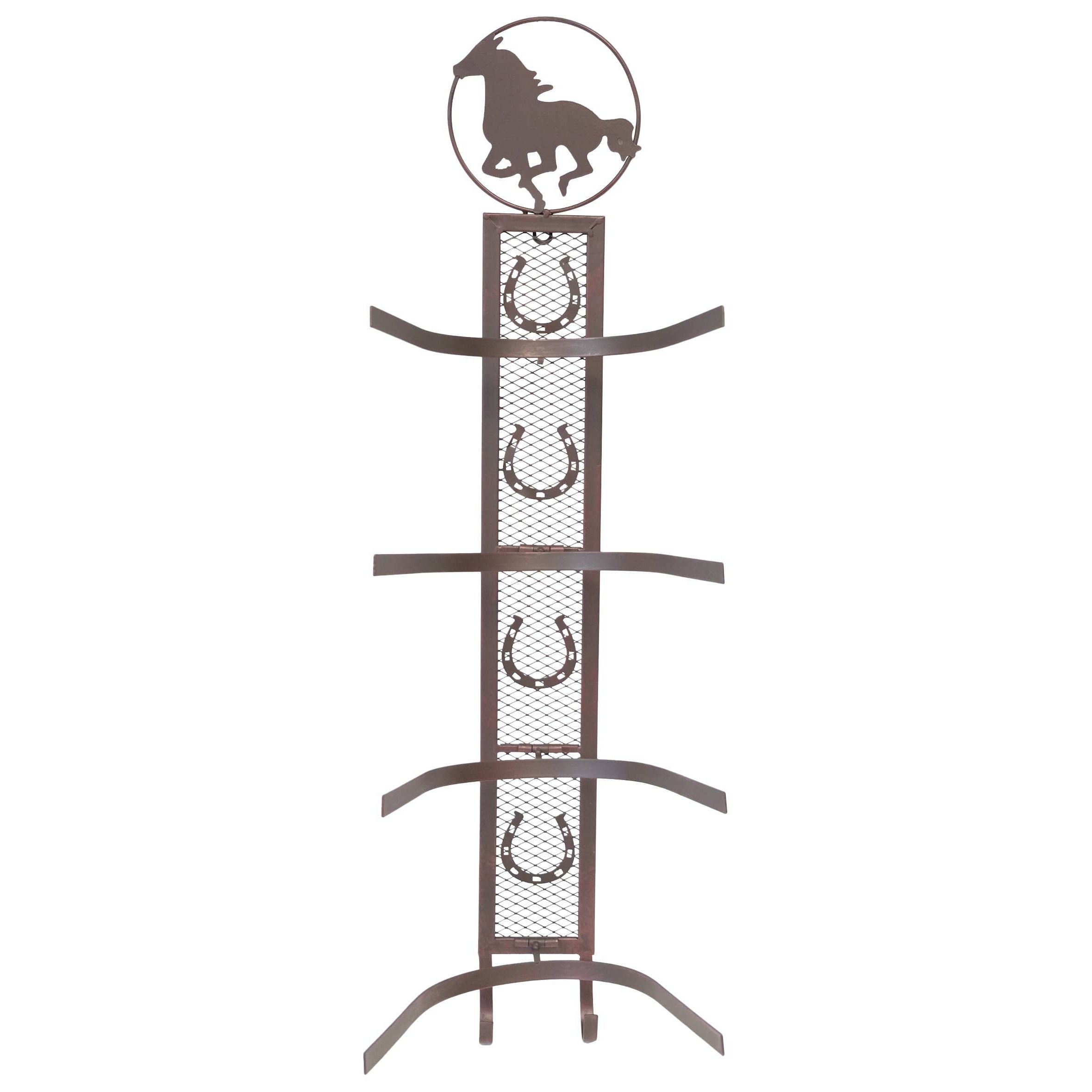 METAL HORSE 4 COWBOY HAT RACK, – Ranchmans Farm & Feed Store