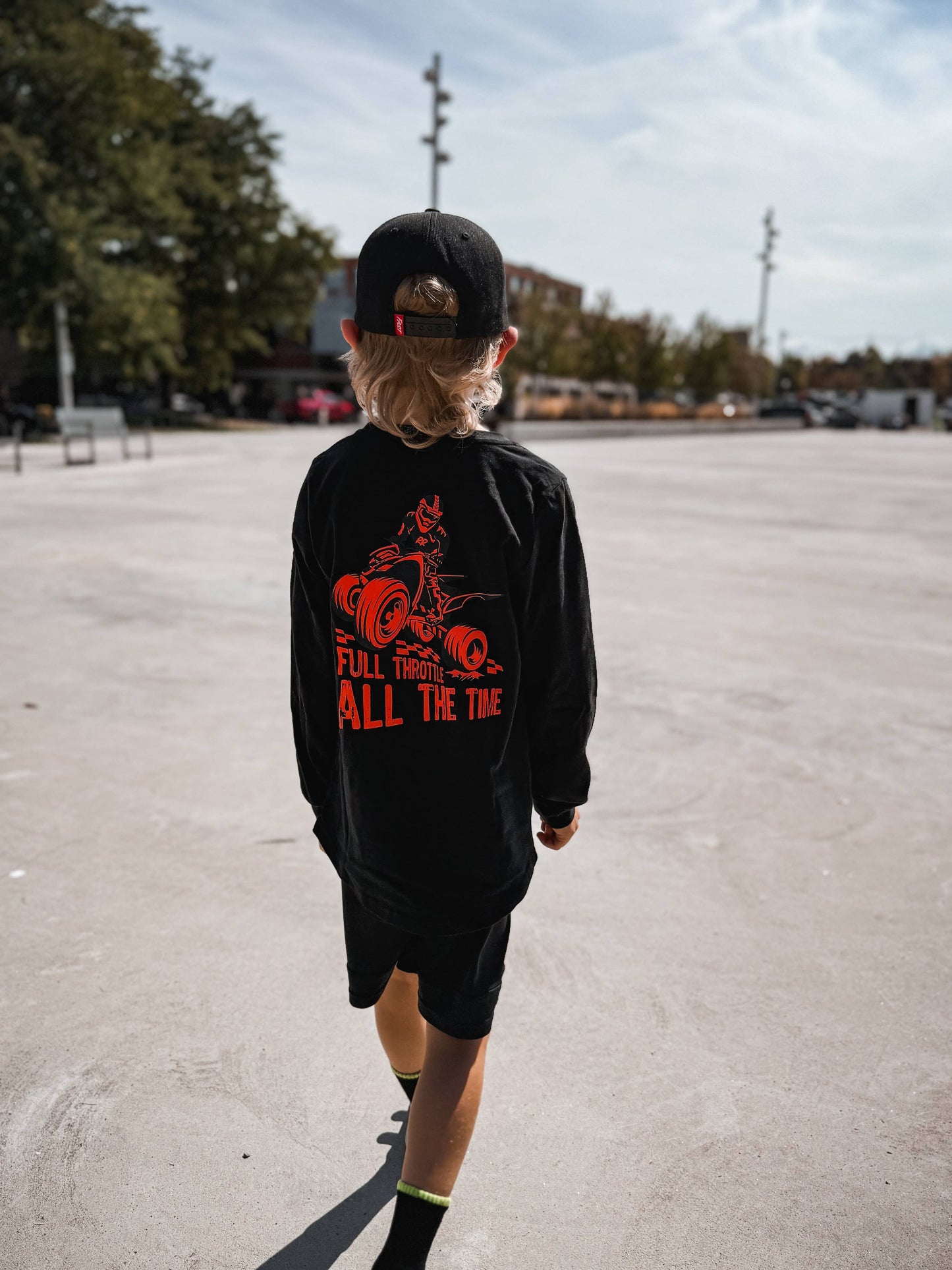 Full Throttle - Long sleeve Shirt Youth