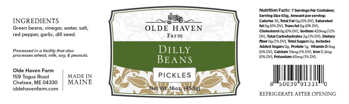 Dilly Beans 16 oz