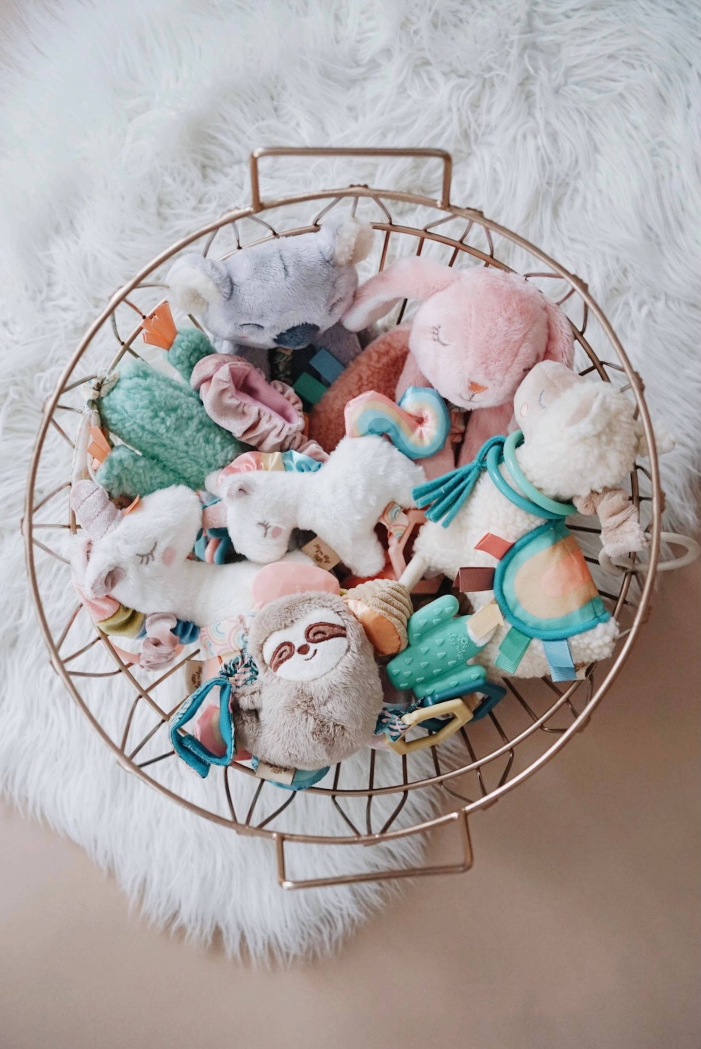 Itzy Friends Link & Love™ Activity Plush With Teether Toy