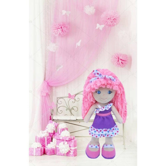 GirlzNDollz - Leila Purple Ruffles Doll