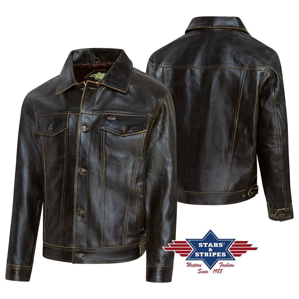 Stars & Stripes® - Leather jacket - Brando