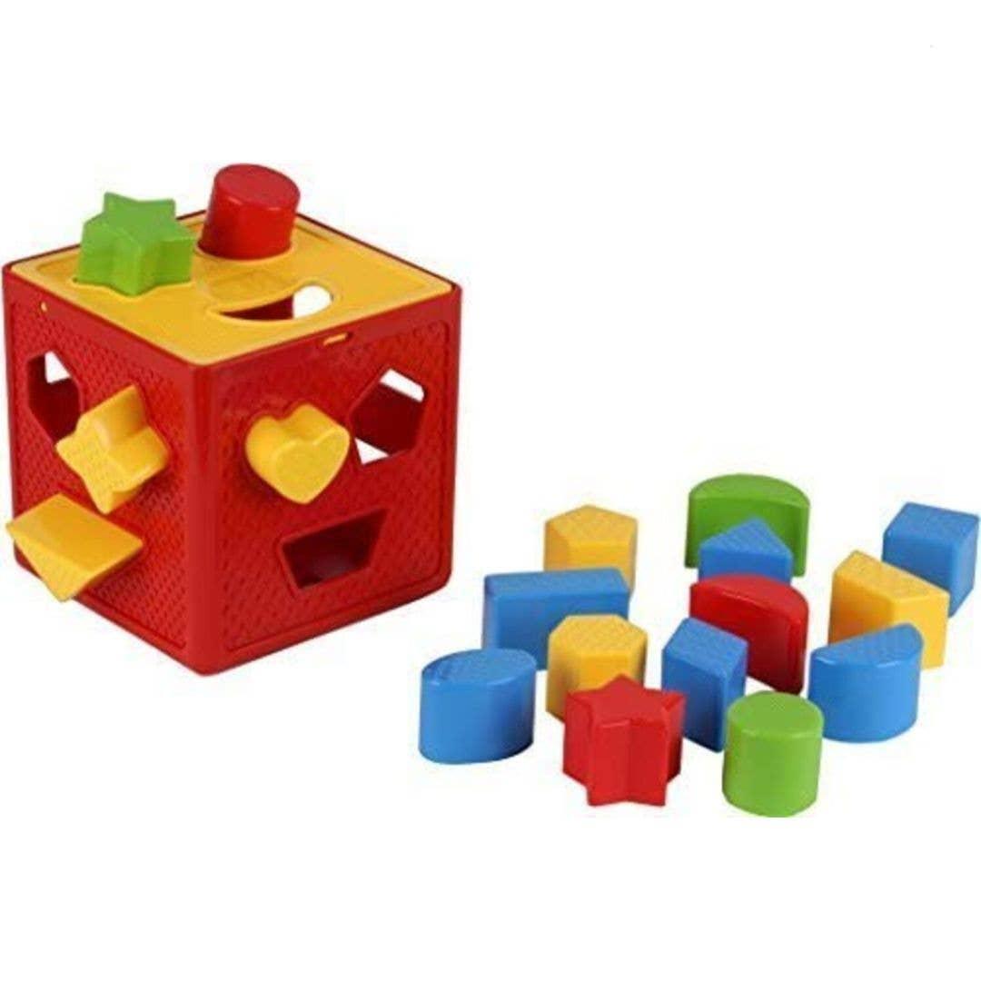 Play22 - Baby Shape Sorter Toy Blocks - Childrens Blocks 18 Shapes