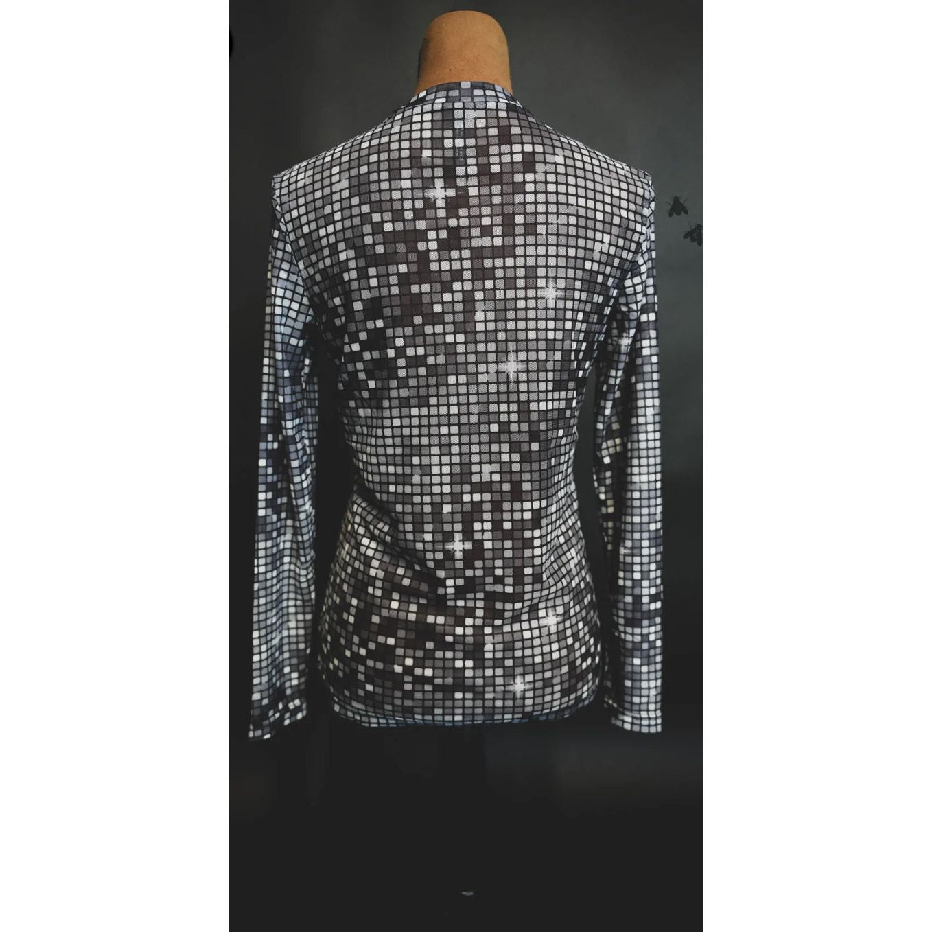 DOLLY DISCO MESH LONG SLEEVE