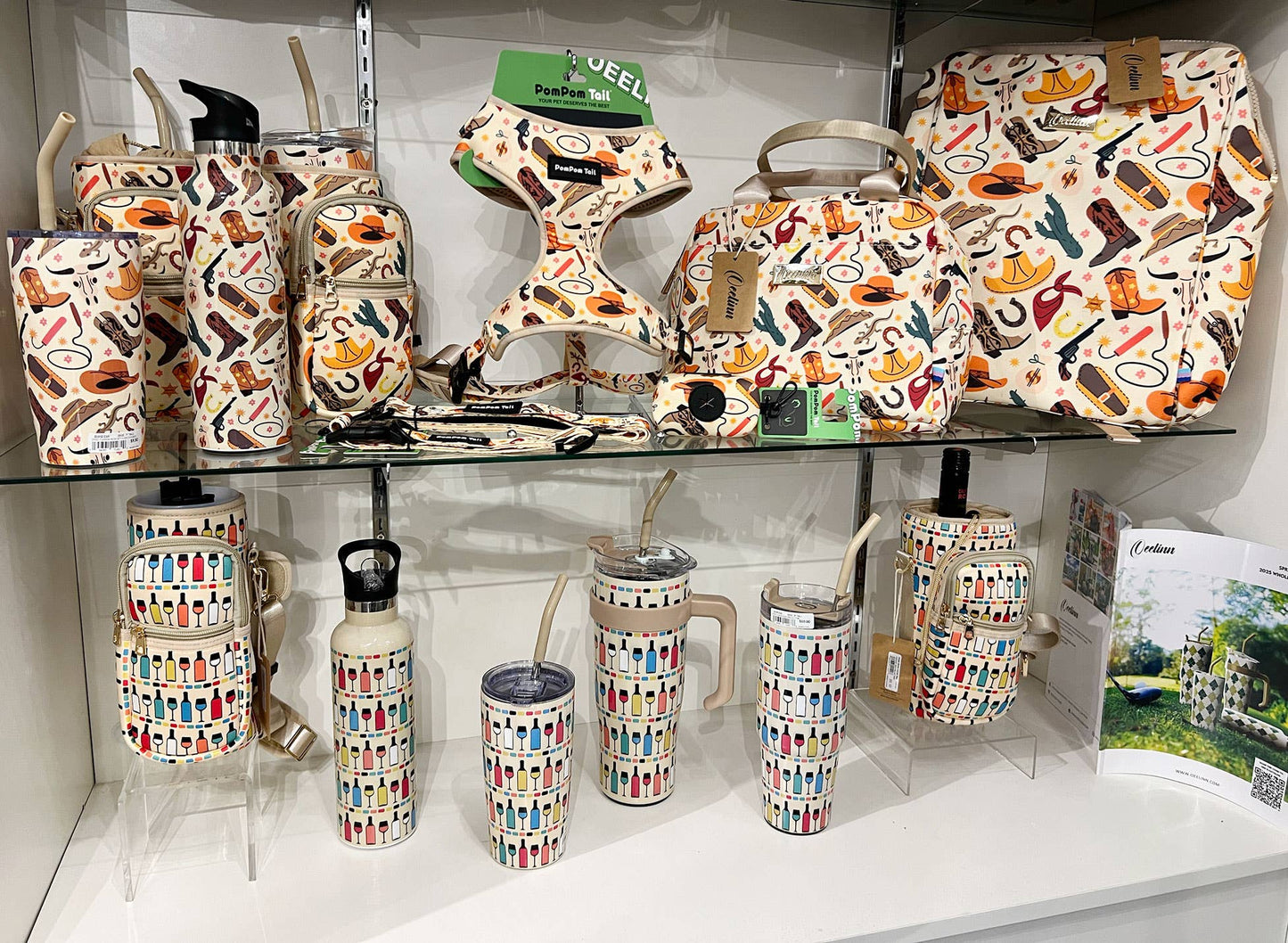 Stylish Cowboy Insulated Backpack Cooler Bag Combining Western Charm with Practicality