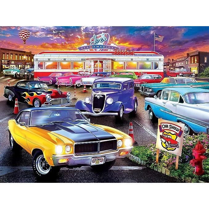 Master Pieces - Wheels Runner’s Up Jigsaw Puzzle 750pc 32052