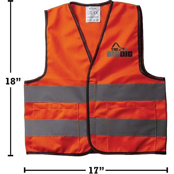 The Big Dig - Construction Vest & Helmet