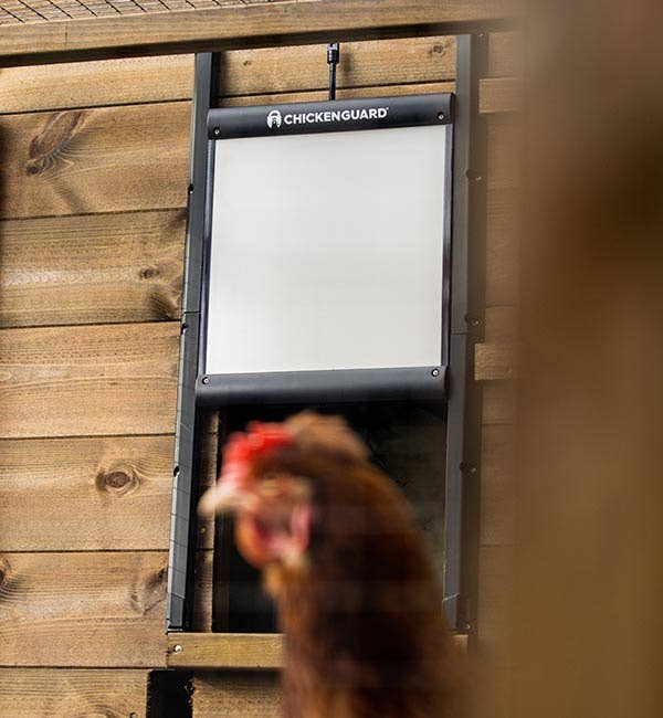 ChickenGuard Automatic Coop Door Opener & Self-Locking Door