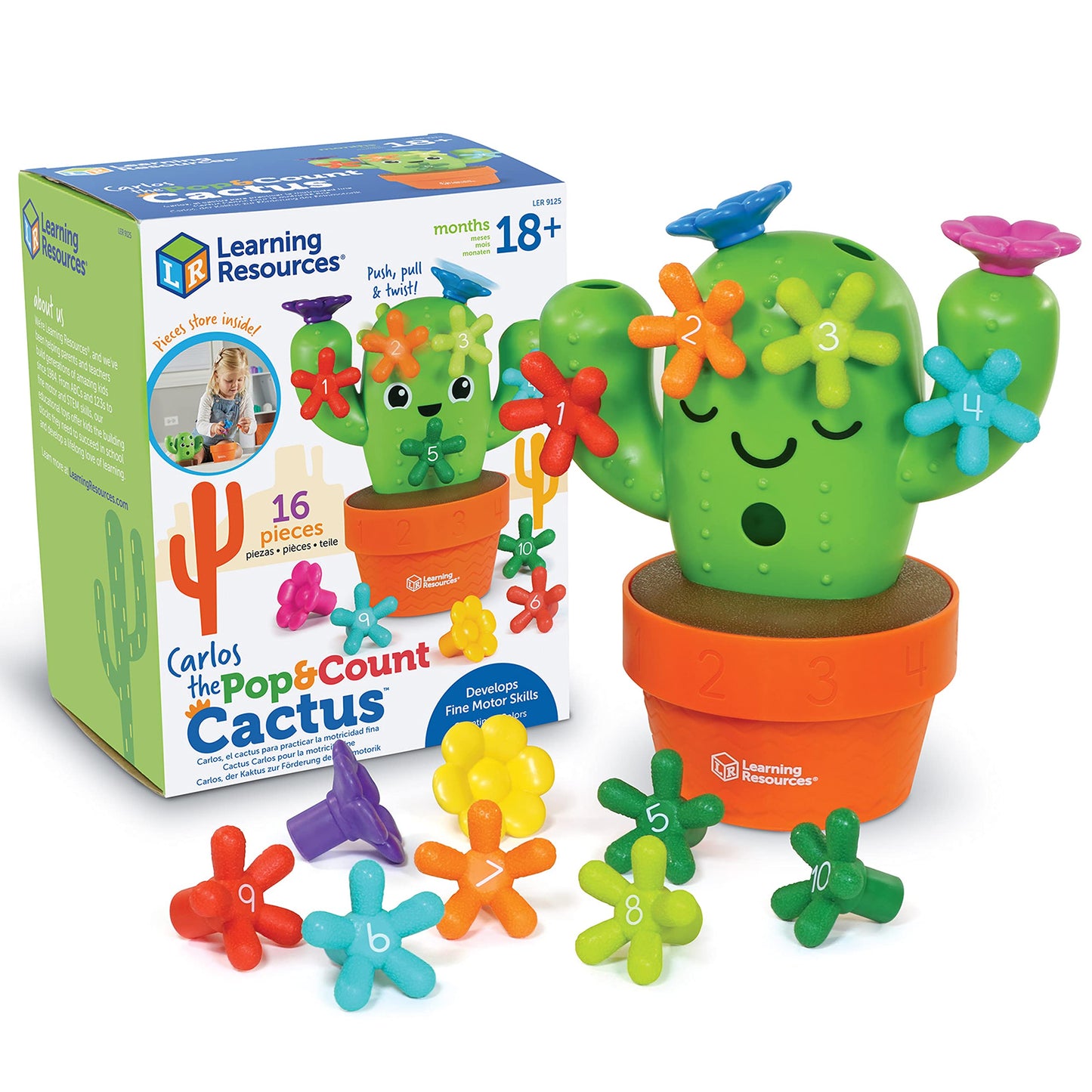 Learning Resources - Carlos The Pop & Count Cactus L35100101