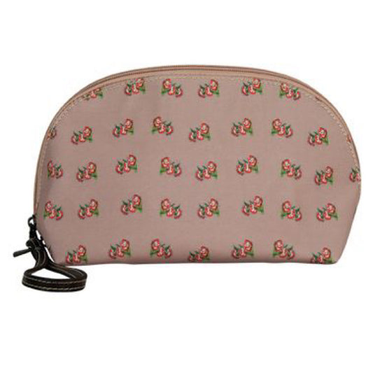 Catchfly Studio - Emily Rose Patterned Arched Cosmetic Bag 2025586