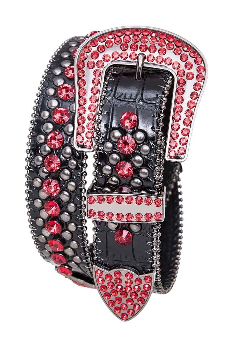 Crystal Buckle Iconic Fashion Belt