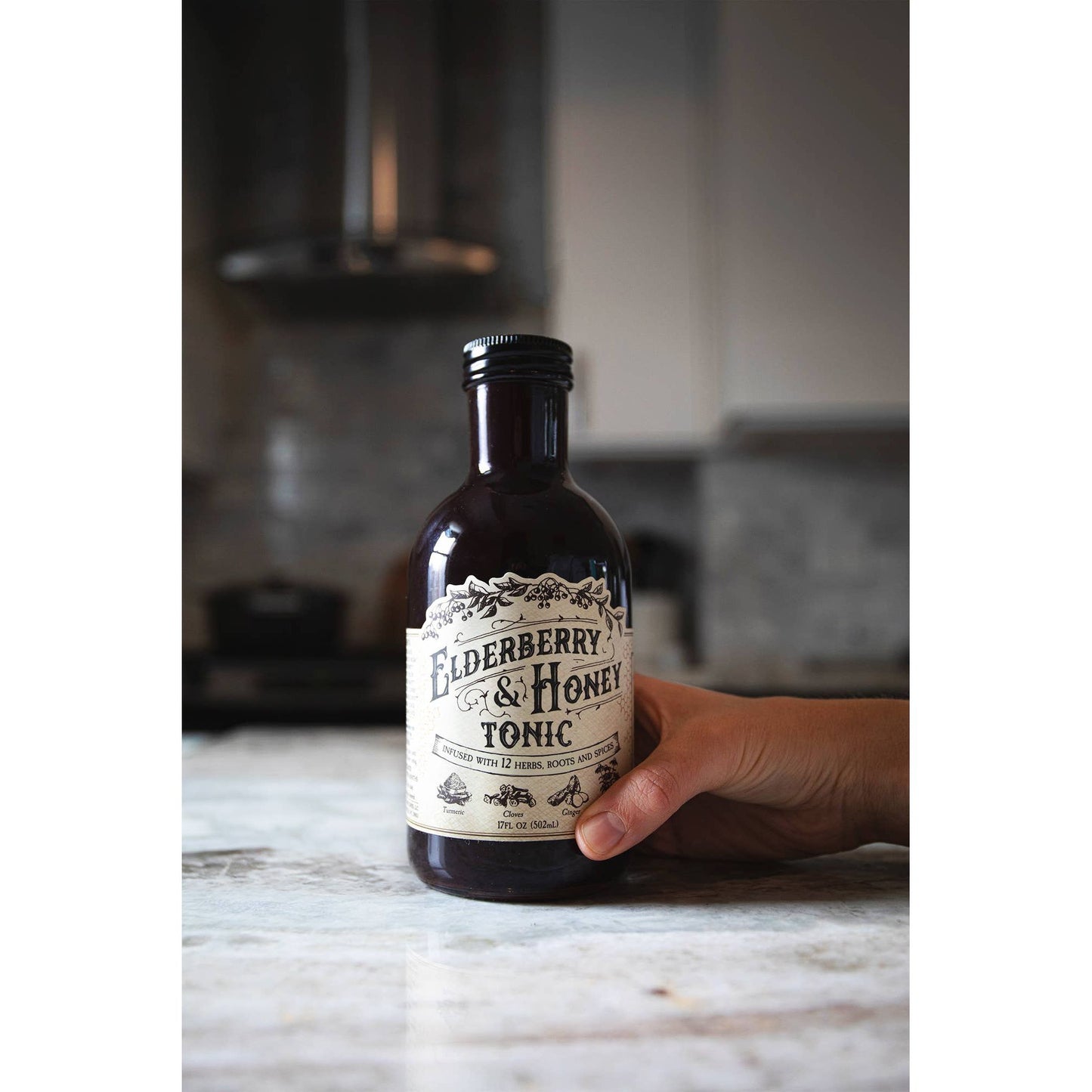 Elderberry & Honey Tonic, 16 oz