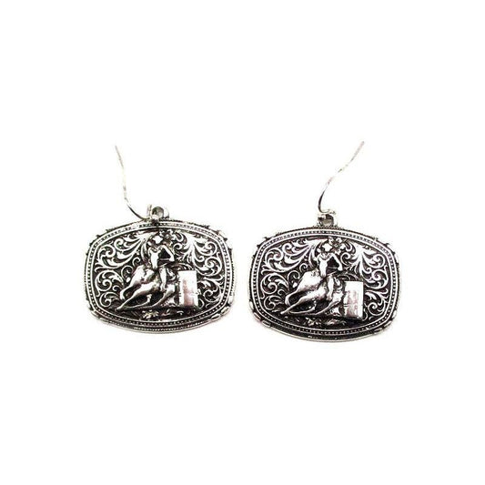 Western Barrel Racer Earrings