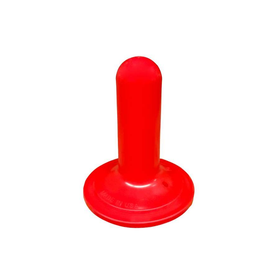 Nipple w/Insert Red