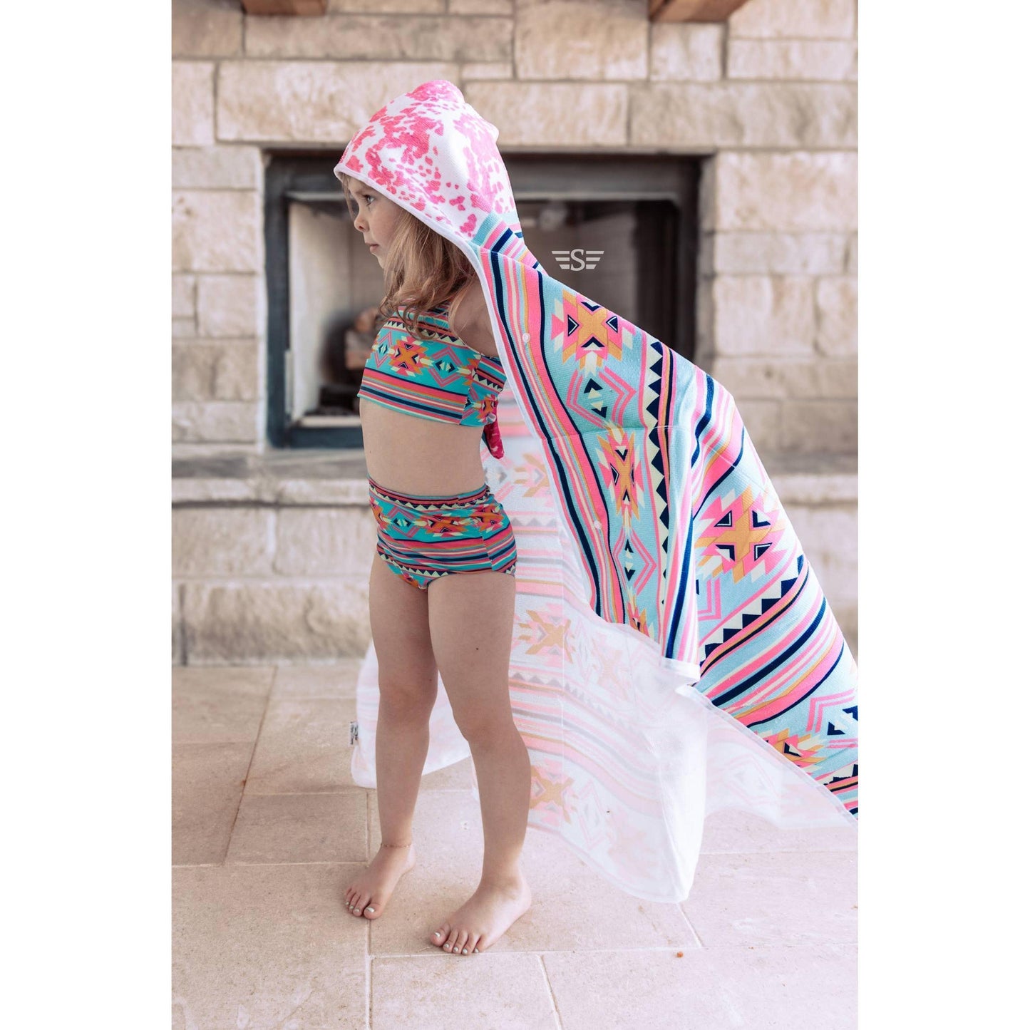 Flying S Company - Kids Wearable Towel with Hood