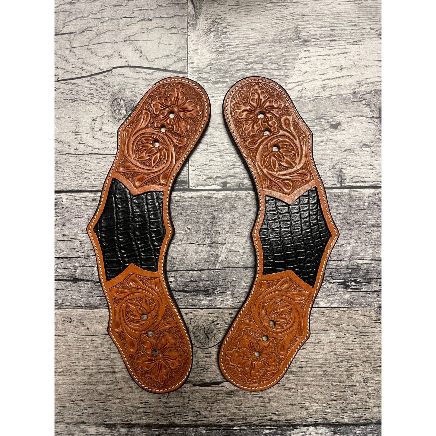 Jesse James Dove Wing Spur Straps