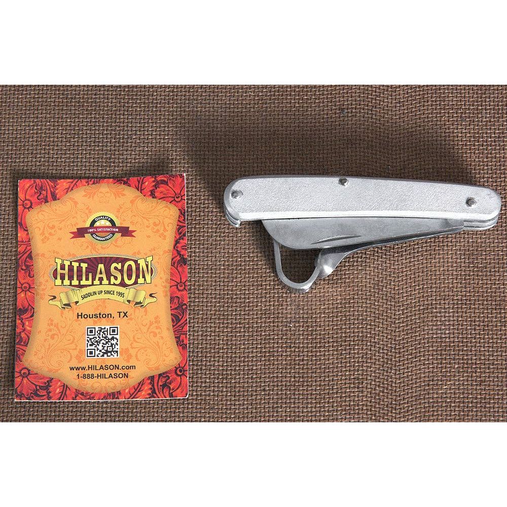 Hilason 2-in-1 Thinning Knife & Hoof Pick