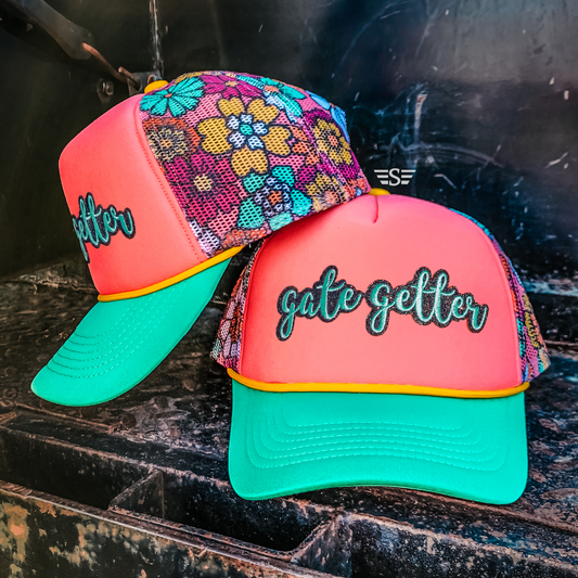 Gate Getter Printed Mesh Trucker Cap