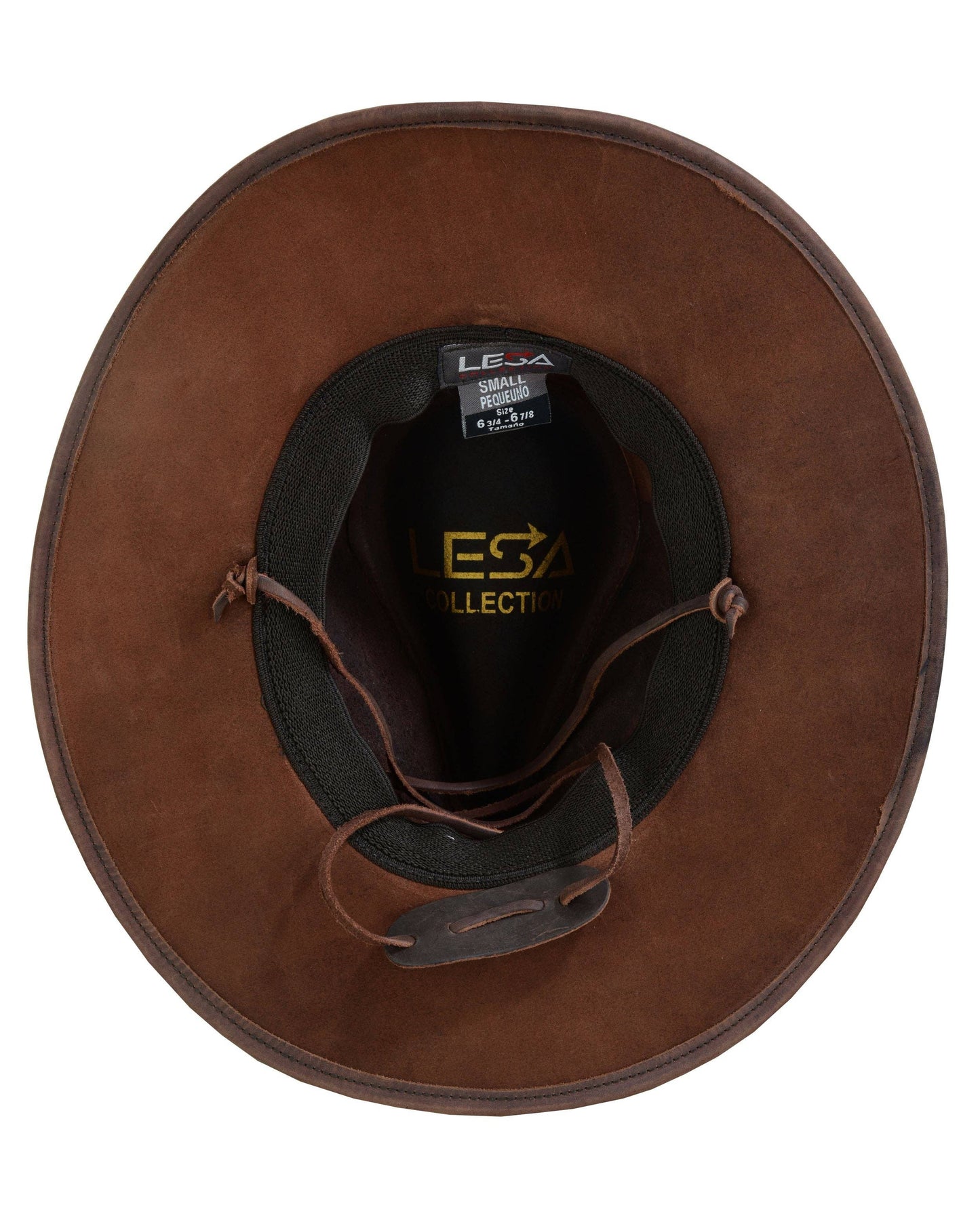 DEADWOOD LEATHER WESTERN COWBOY HAT
