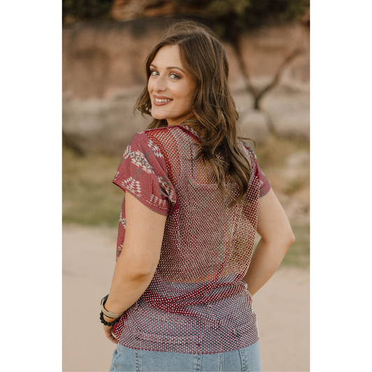 Sparkle Country Top