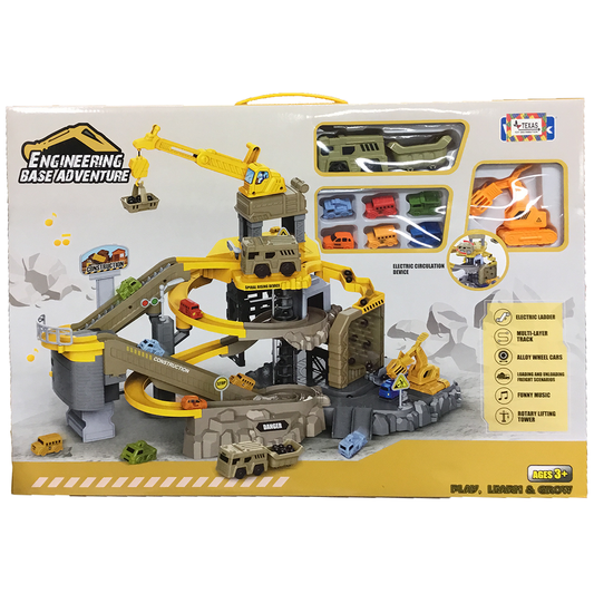 Texas Toy Distribution - Engineering Base Mine Adventure Play Set with Accessories