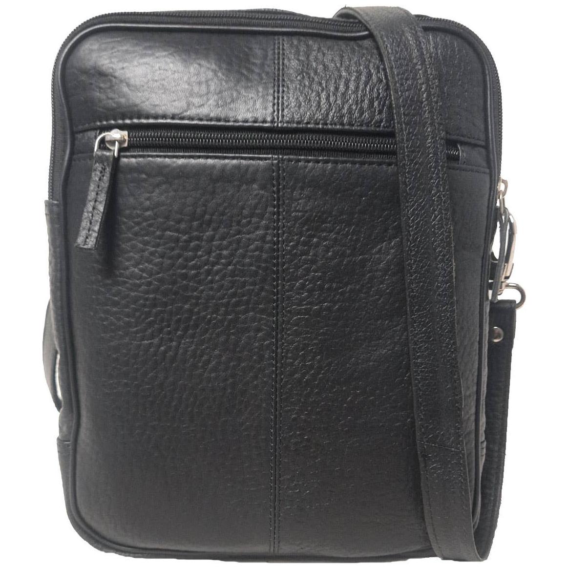 IGI CANADA - Genuine Leather Men's Large Shoulder Messenger Bag # 8550