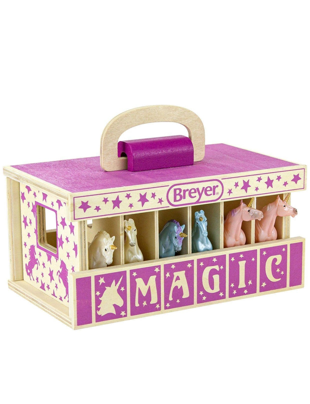 Breyer Unicorn Magic Wooden Stable Playset 59218