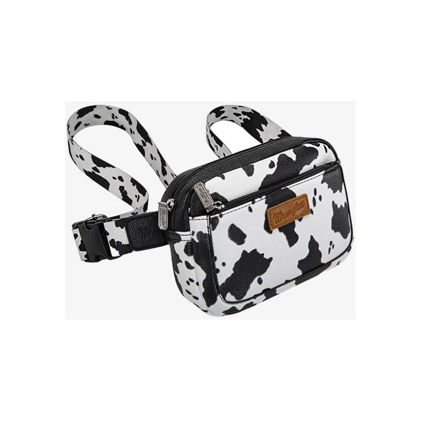 WRANGLER COW PRINT FANNY PACK