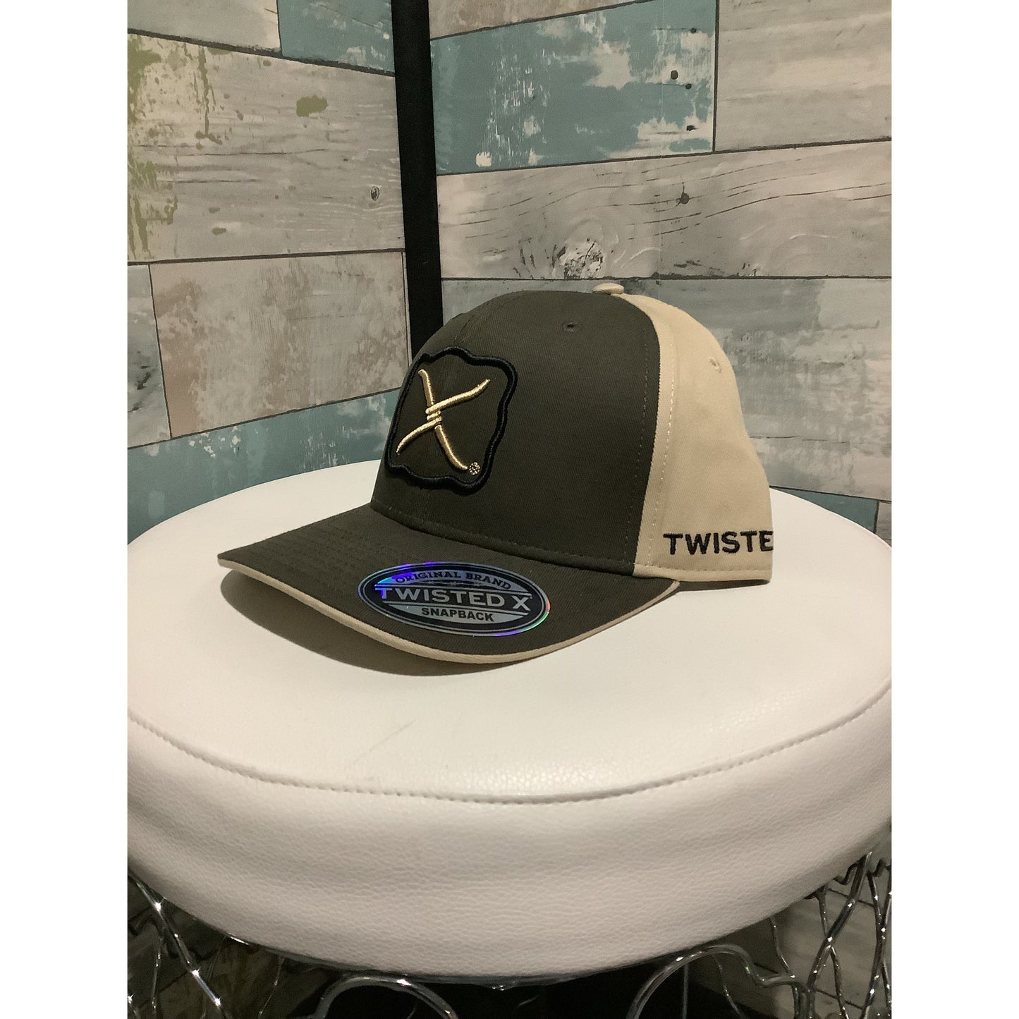 Twisted X Army Green Cap