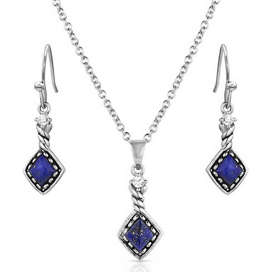 Deep Blue Jewlery Set