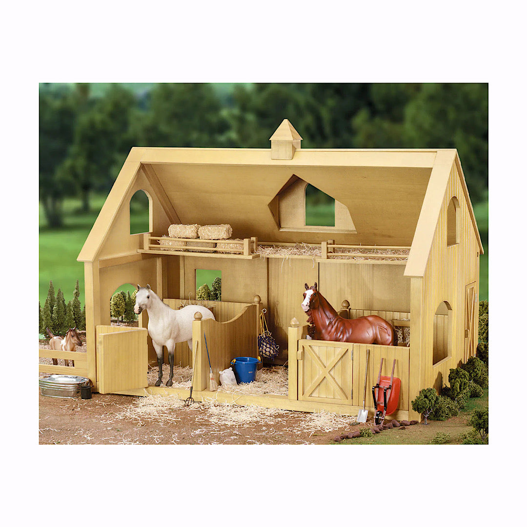 Breyer - Deluxe Wooden Barn with Capola 30x21x18 302