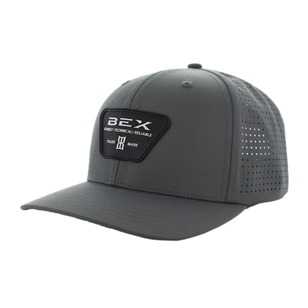 Bex - Perf Grey Snap Back Men’s Ball Cap H0199GY