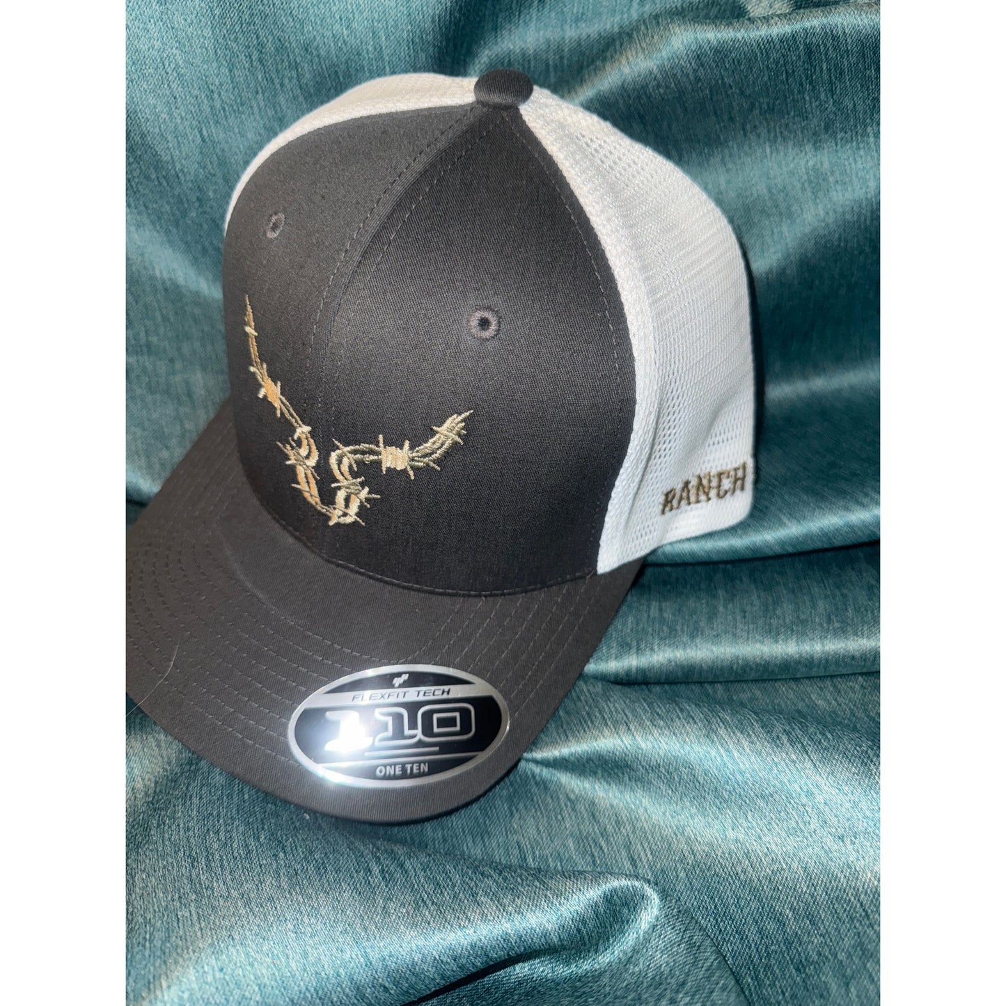 RanchRags Co. Barbwire Logo Trucker Caps