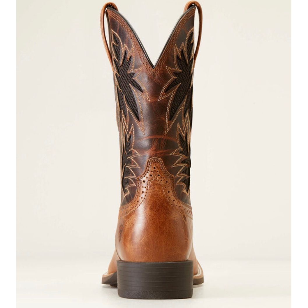 Ariat Men’s Sport Cool VentTEK, Western Boot, Square Toe, 10031446