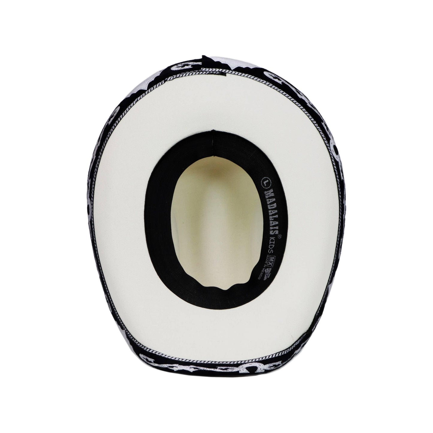 Cap Zone - Kids Rodeo Faux Suede Trim Cutter Cowboy Hat