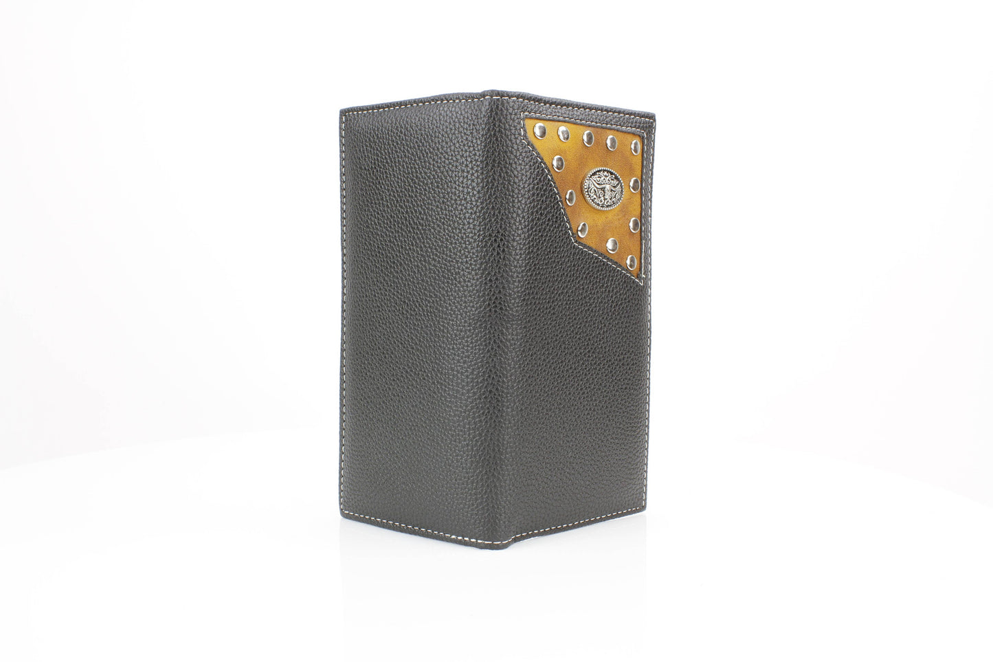 Rodeo Wallet with Bison Head Concho VL880