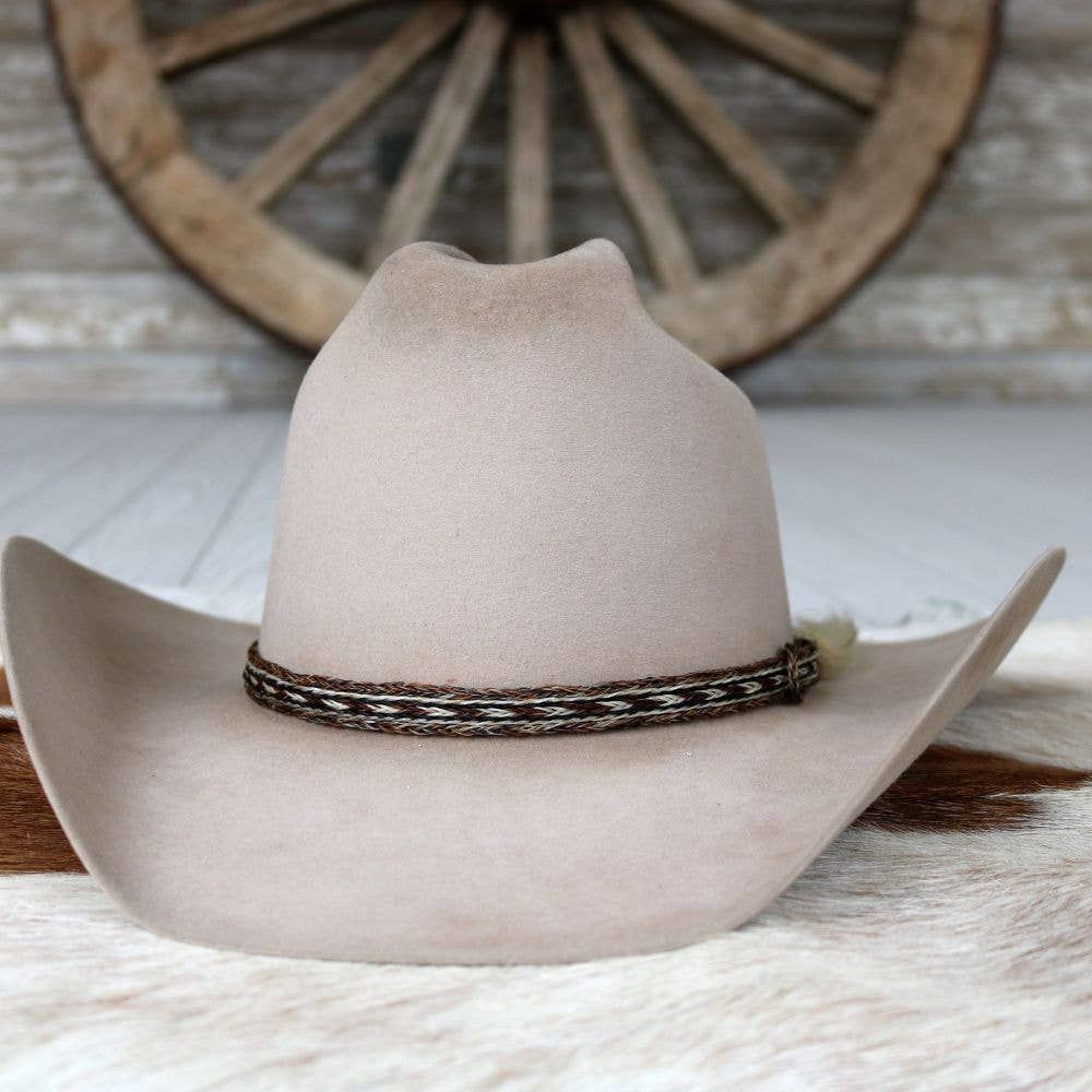 Willow Lane Hat Co. - Horsehair Braided Single Tassel Hat Band - Paint