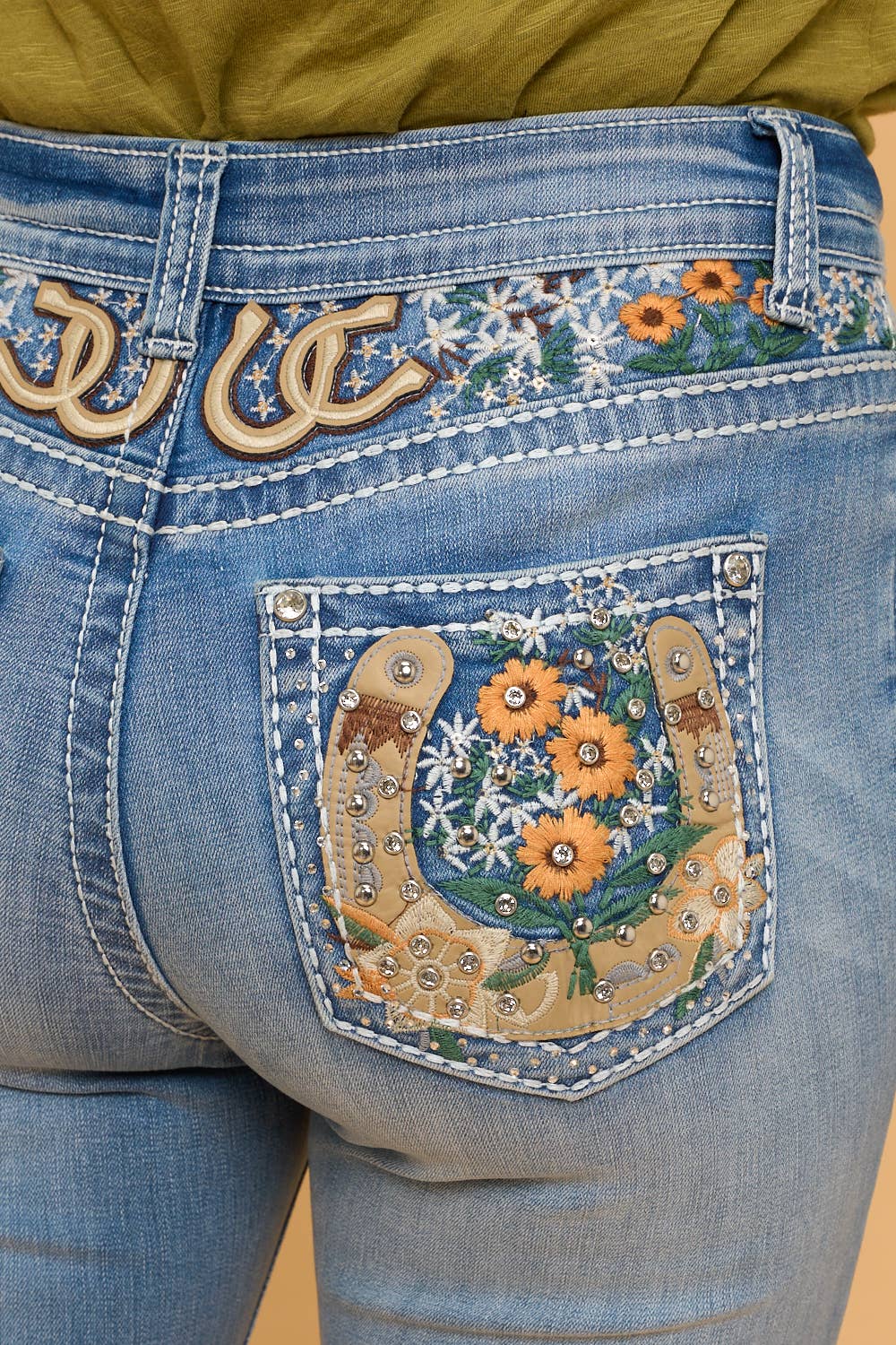 Westfield Eagle, Ladies Jeans, Bootcut, Horseshoe WT-789