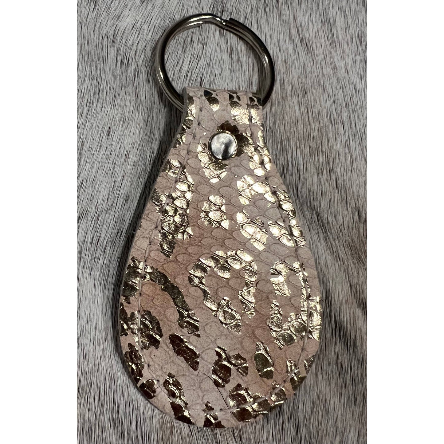 LEATHER/HIDE KEY FOBS