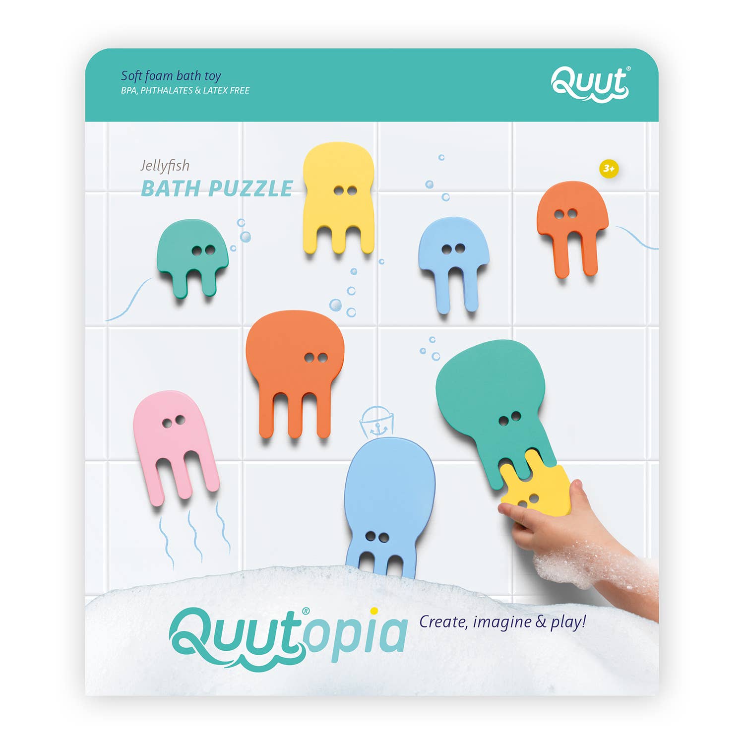 Quutopia - Bath Puzzle - Jellyfish