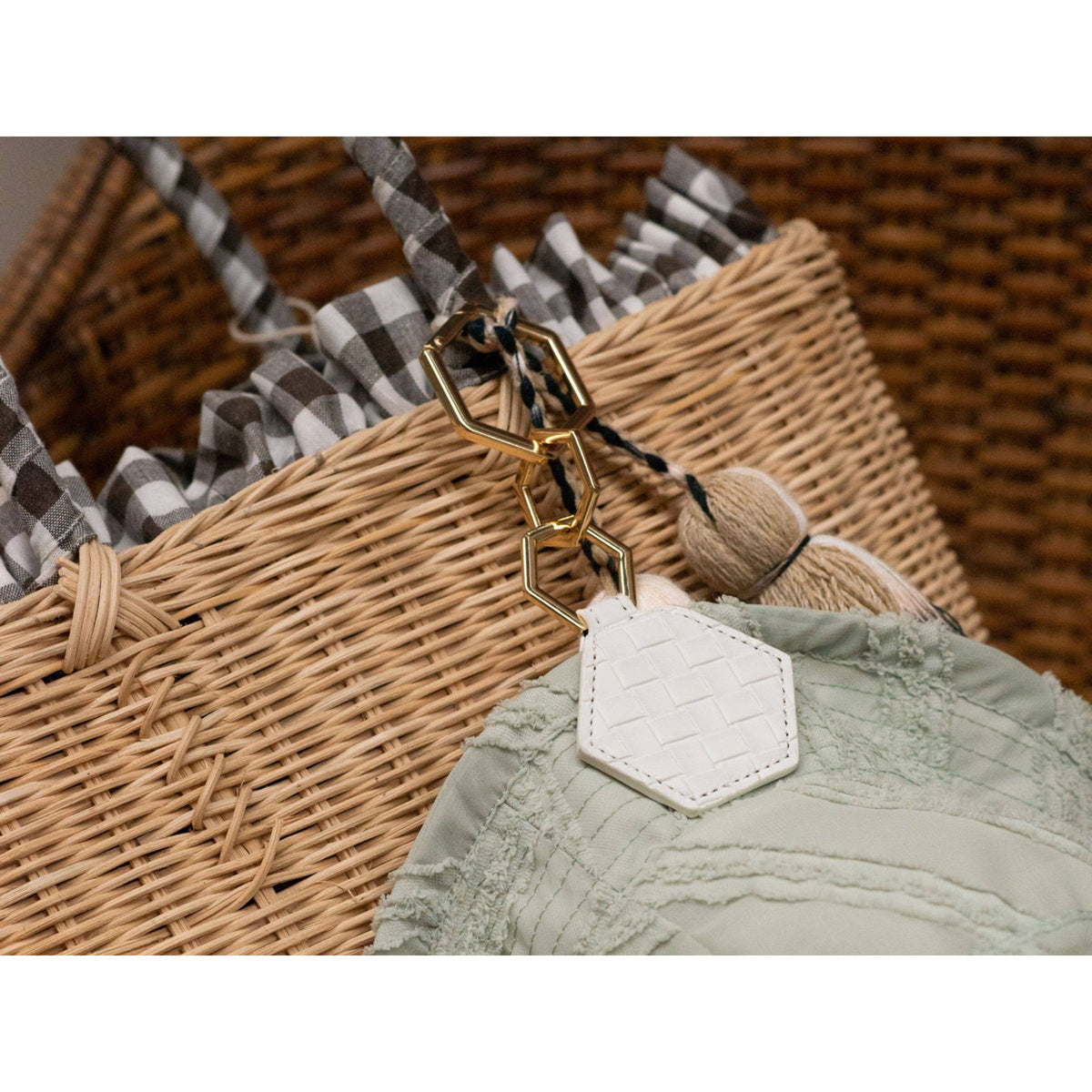 Magnetic Hat Clip - White - Premium hat accessory