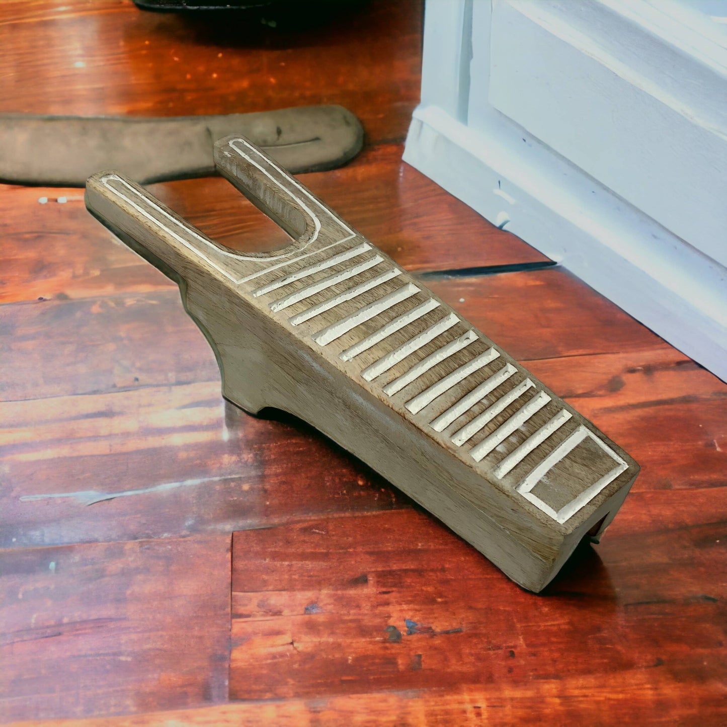 Boca Chica Hand Carved Mango Wood Boot & Shoe Jack