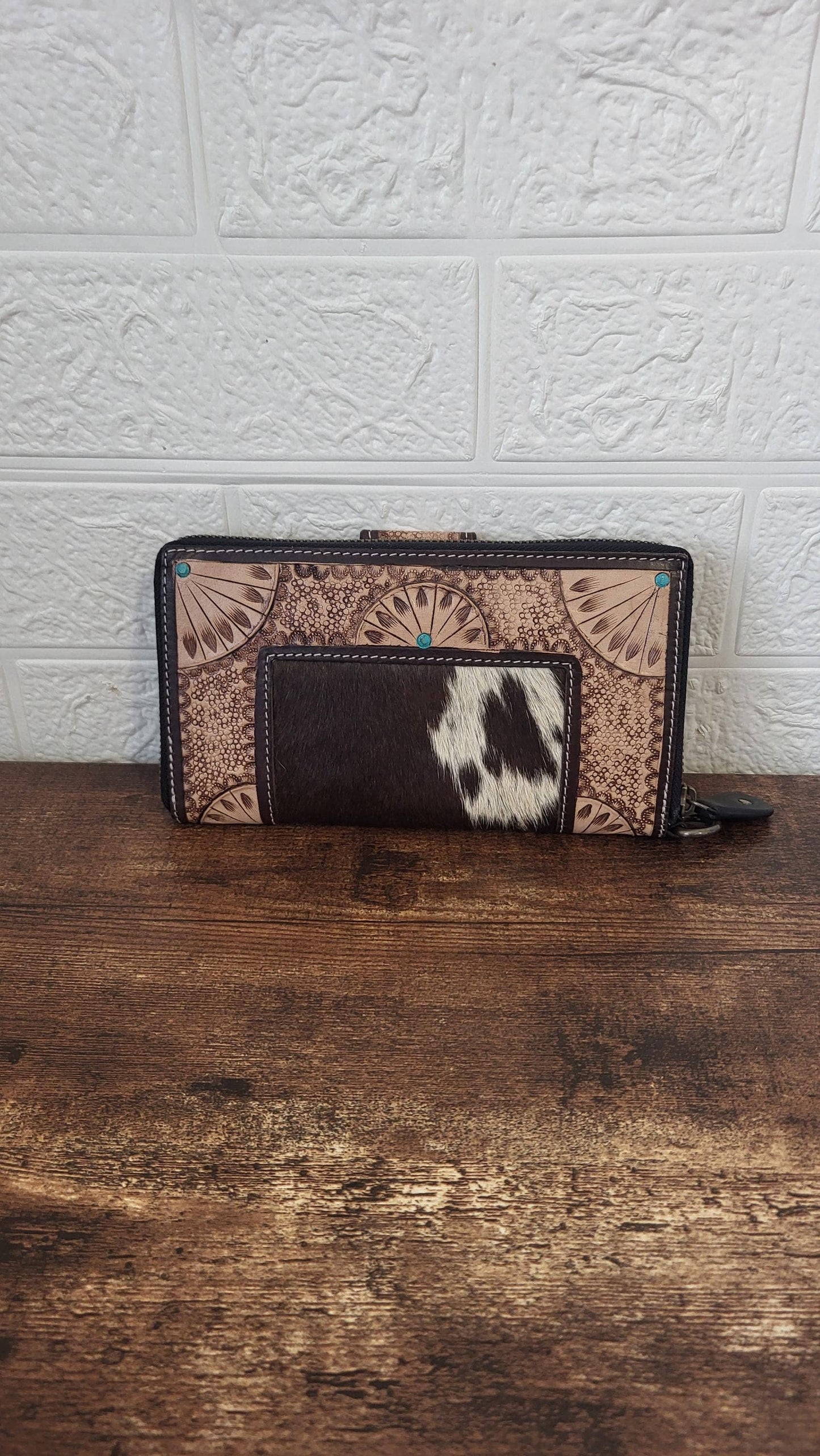 Handcrafted Genuine Leather Cowhide Women's Wallet