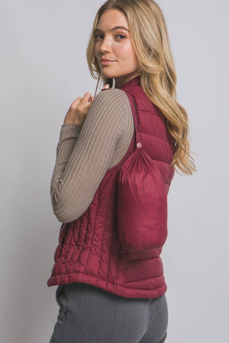 Lightweight Down Packable Puffer Vest