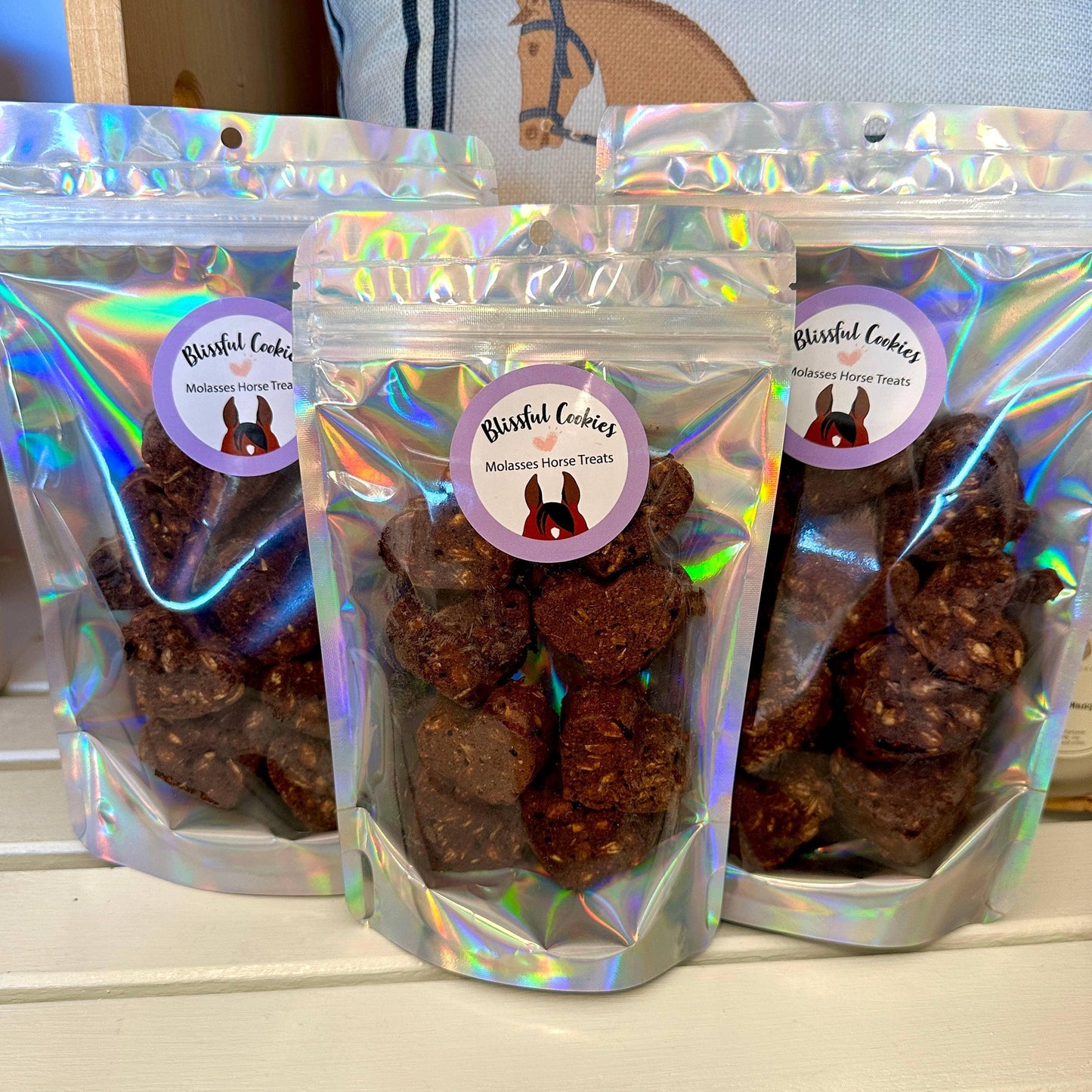 The Blissful Equestrian - Molasses Horse Cookies